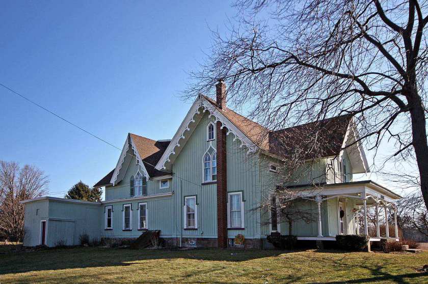 1849 Gothic Revival Brockport, NY Old House Dreams