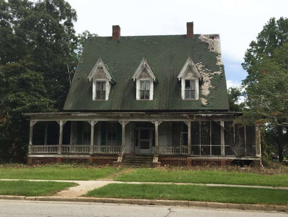 1876 Gothic Revival – Louisville, GA (Lost by fire.)