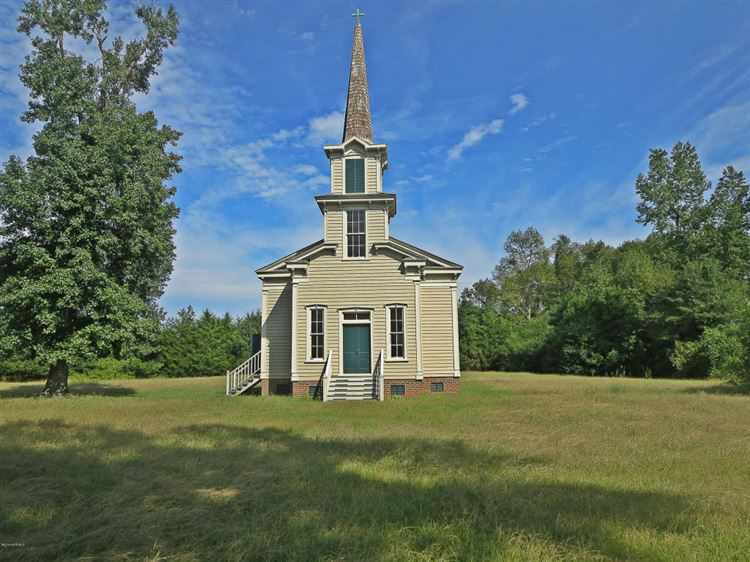 1845 Church Woodville, NC Old House Dreams