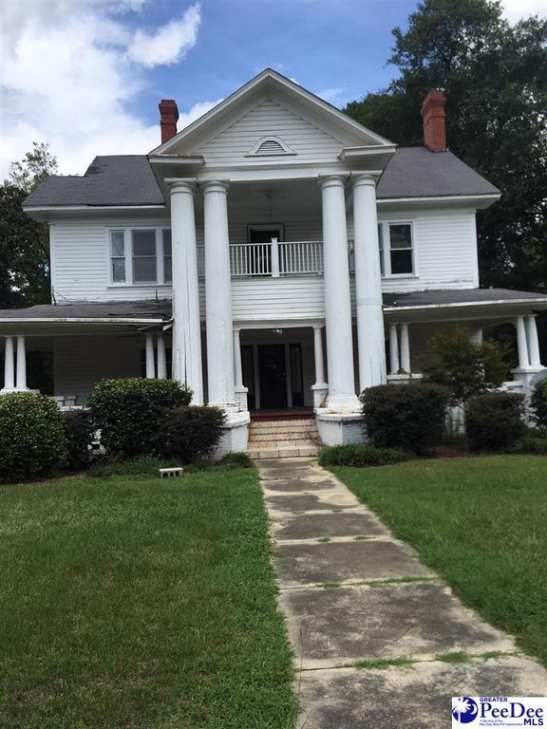 c. 1930 Classical Revival Mullins, SC Old House Dreams