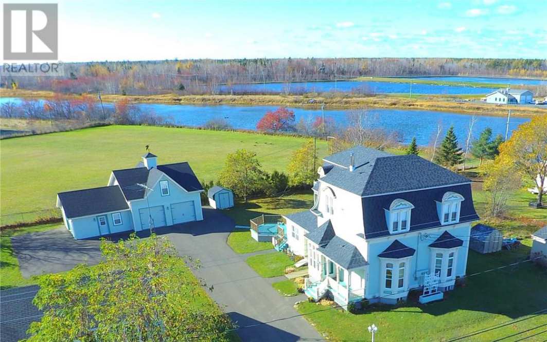 c. 1870 Second Empire Richibucto, New Brunswick, Canada Old House
