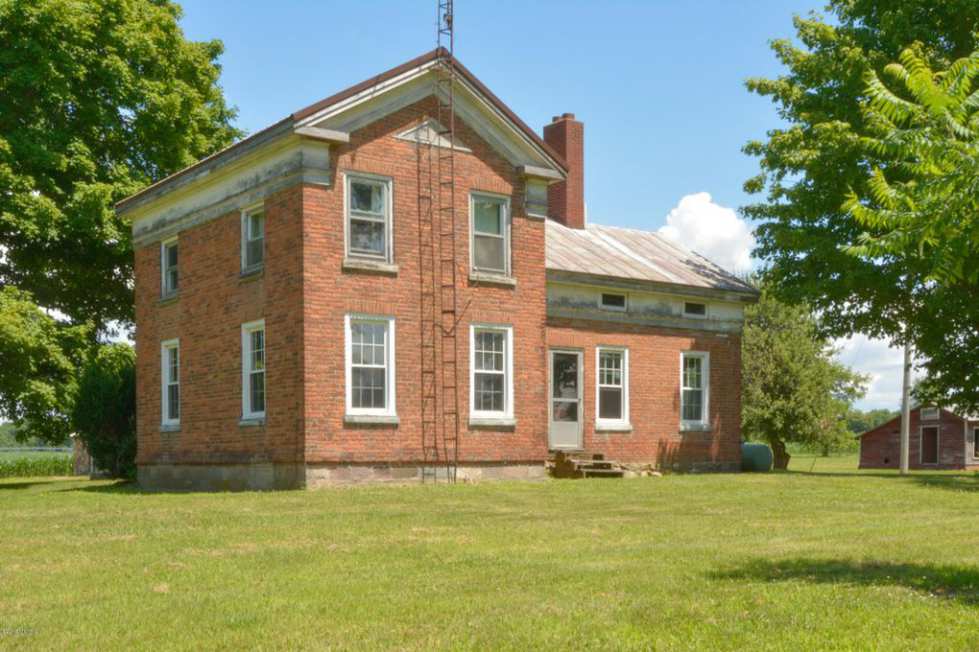 1861 Greek Revival Tekonsha, MI Old House Dreams