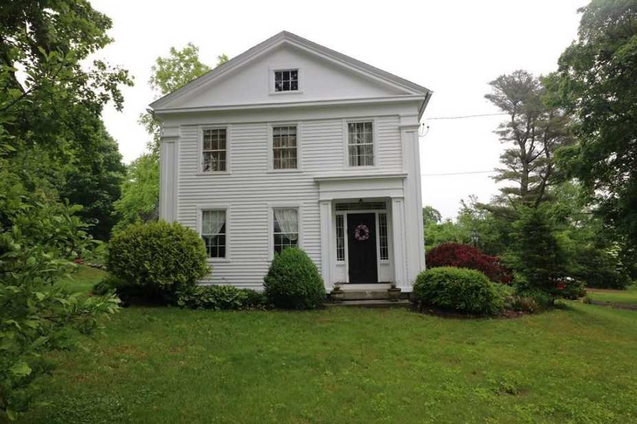 1841 Greek Revival in Charlton, MA Old House Dreams