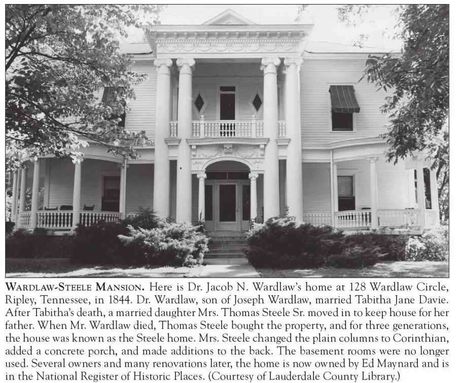 1842 Greek Revival in Ripley, TN Old House Dreams