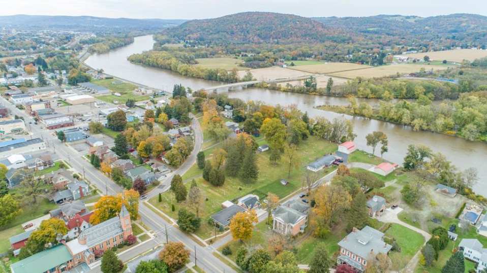 1841 Greek Revival in Athens, PA Old House Dreams