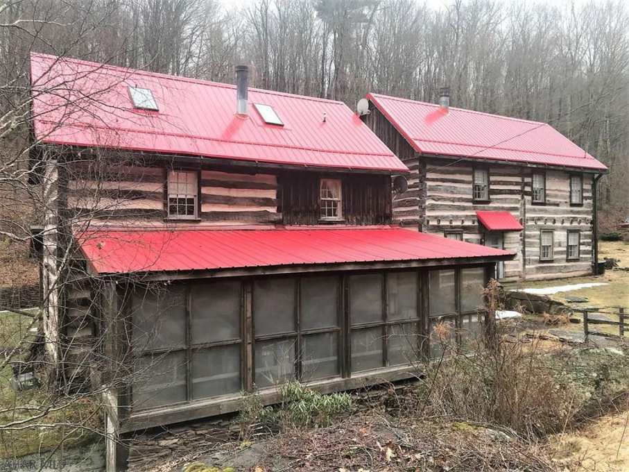 c. 1840 Log Buffalo Mills, PA Old House Dreams