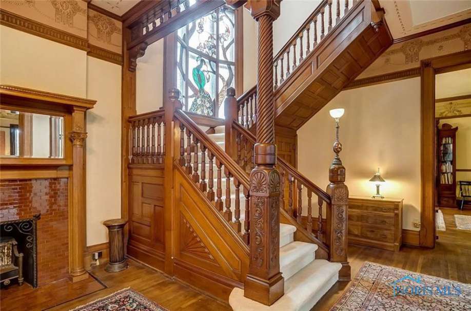Thornfield House grand staircase