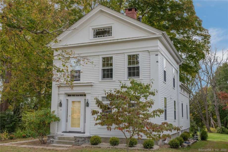 1834 Greek Revival in Moodus, CT Old House Dreams