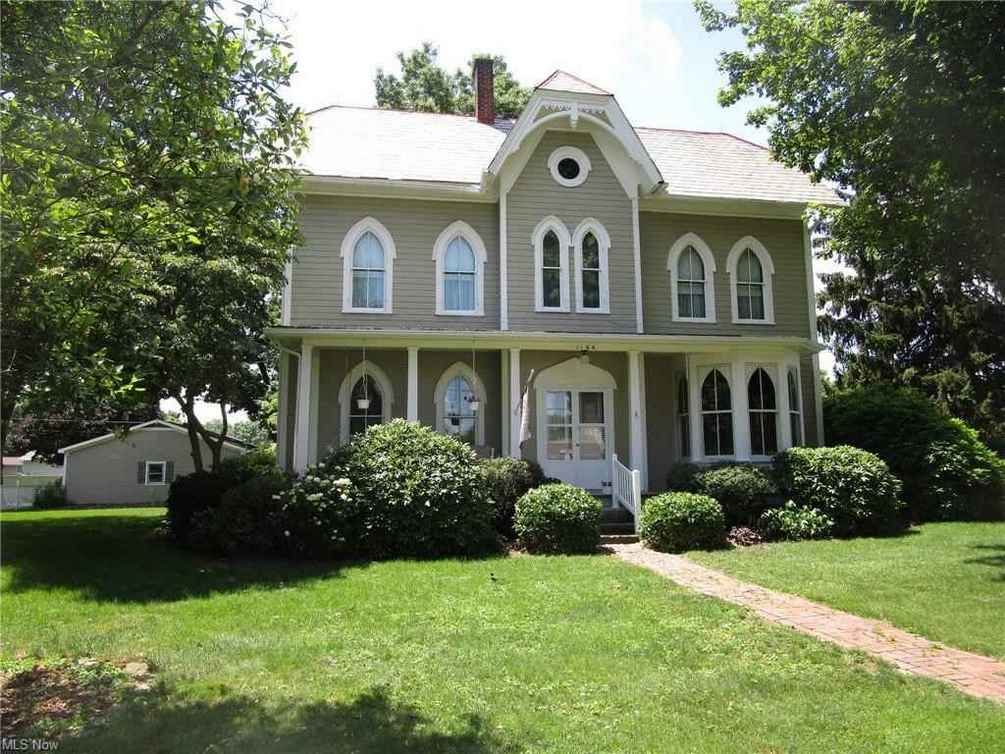 1866 Gothic Revival in New Philadelphia, OH Old House Dreams