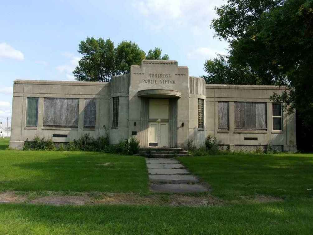 1938 School in Norcross, MN Old House Dreams
