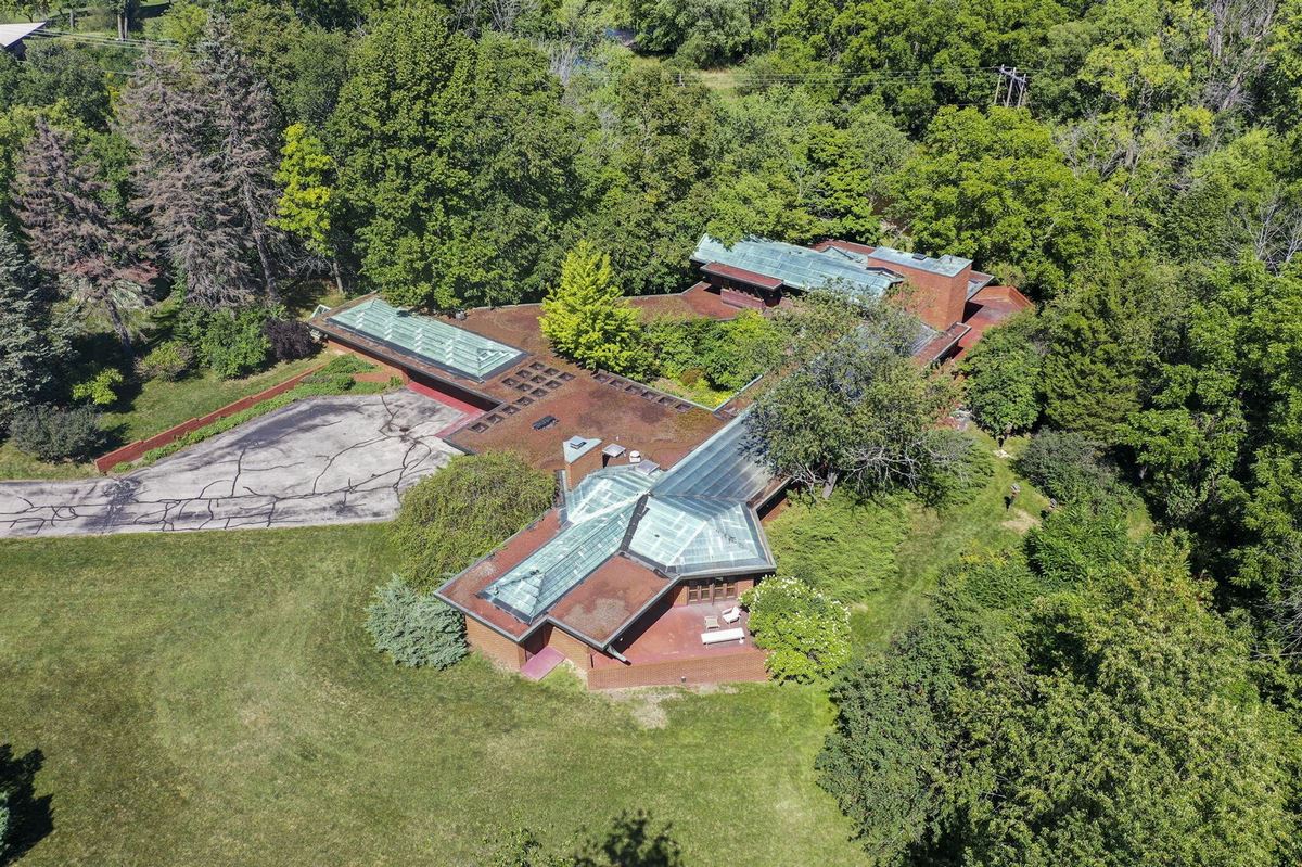 1956 Usonian in Mount Pleasant, WI (Frank Lloyd Wright)