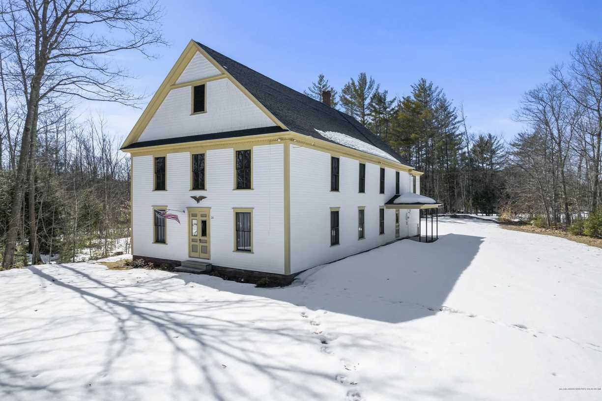 c. 1900 Grange Hall in Livermore Falls, ME Old House Dreams