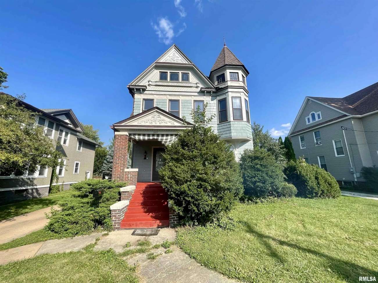 c. 1900 Queen Anne in Galesburg, IL Old House Dreams